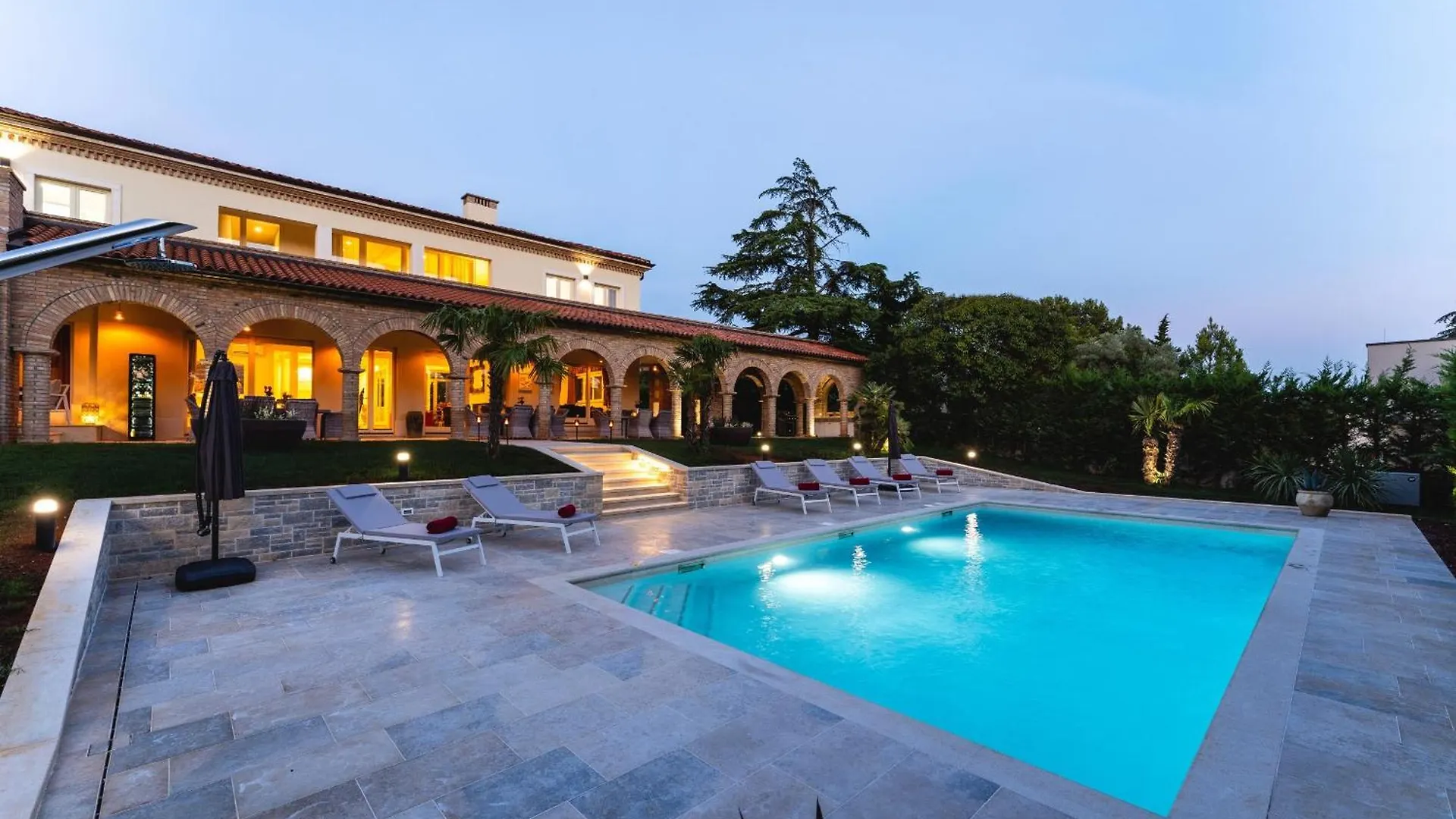 Luxury Villa Lionea In Porec For 10 People With Sea View & Private Pool