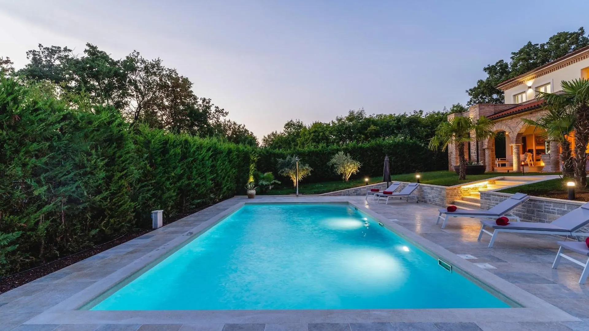 Luxury Villa Lionea In Porec For 10 People With Sea View & Private Pool