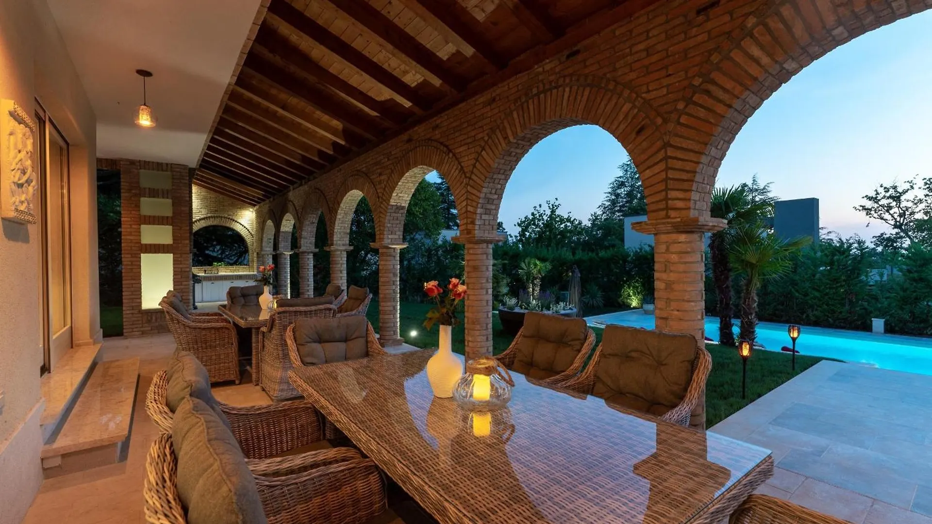 Luxury Villa Lionea In Porec For 10 People With Sea View & Private Pool