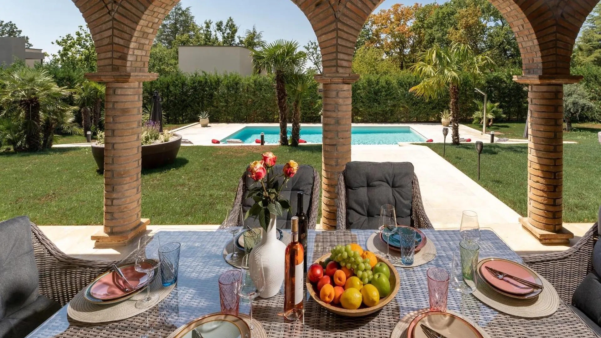 Luxury Villa Lionea In Porec For 10 People With Sea View & Private Pool